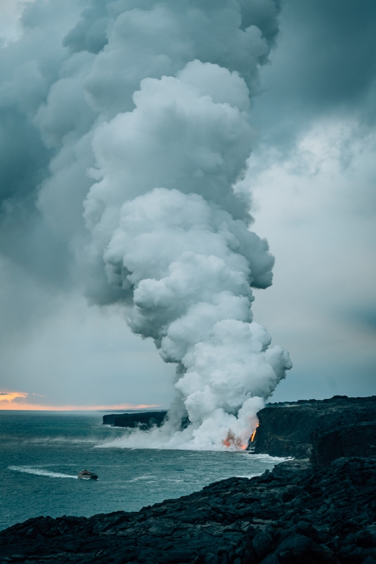 The Lava Boat Goes for a Closer Look