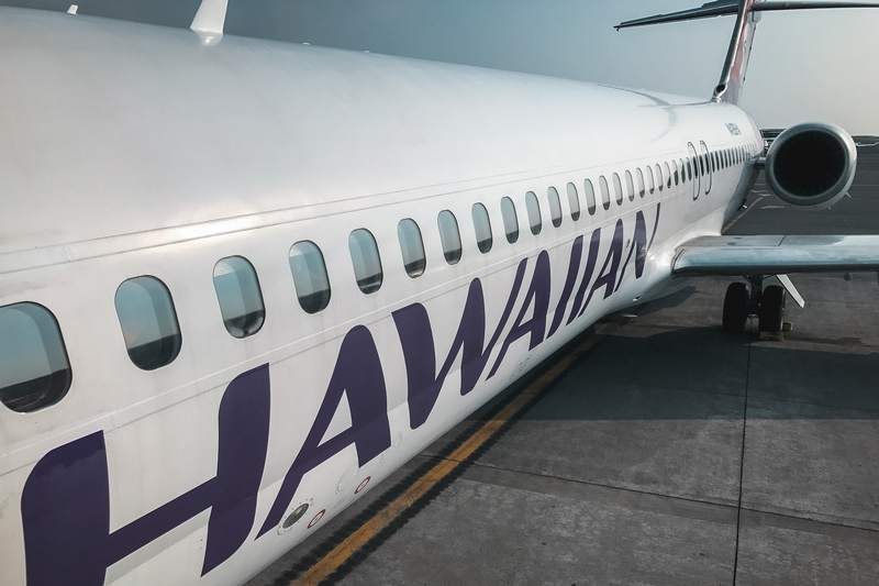 Hawaiian Airlines Aircraft on Tarmac