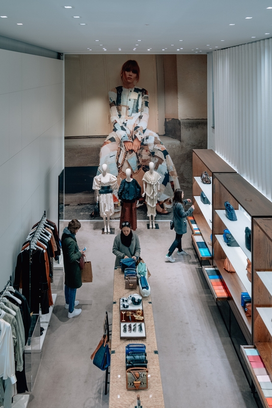 Modern Retail Clothing Store Interior
