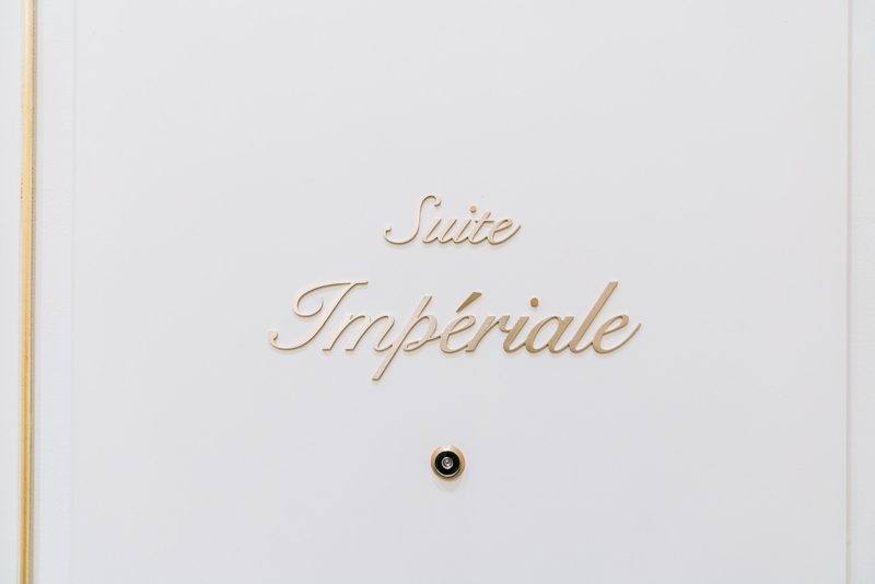Suite Impériale Hotel Cover Design