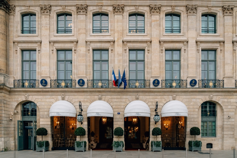 The Ritz Paris Beaux-Arts Facade