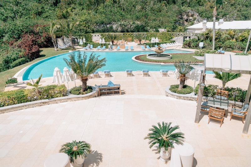 Pool View from the Terrace