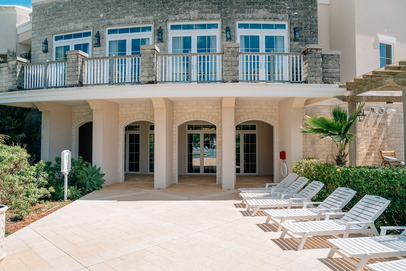 The Pool Deck and Fitness Room