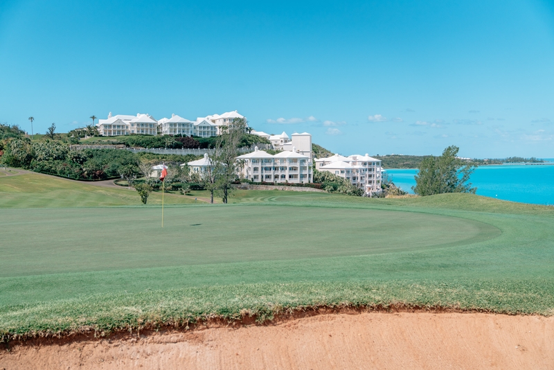 A View of the Hotel from the Golf Course