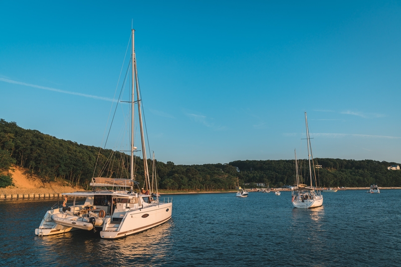 The Boats off Shelter Island