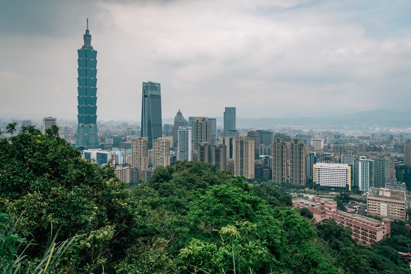 Overlooking Taipei 101