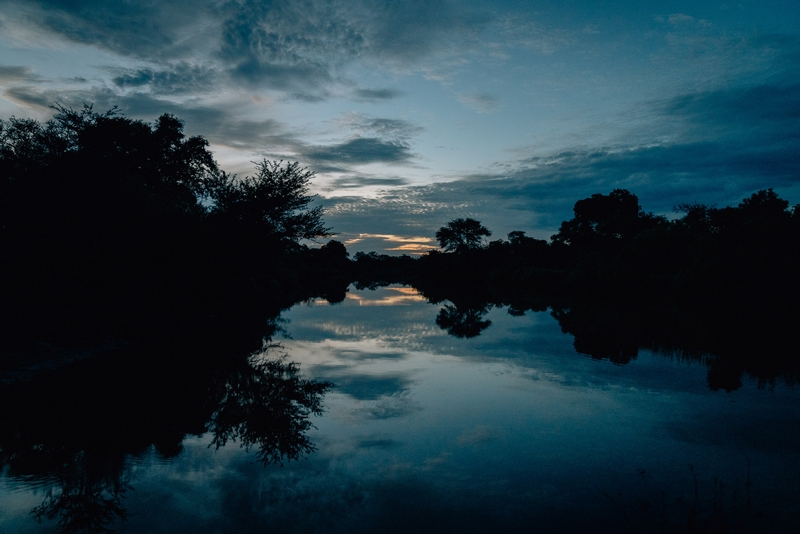 Dusk in Lebombo