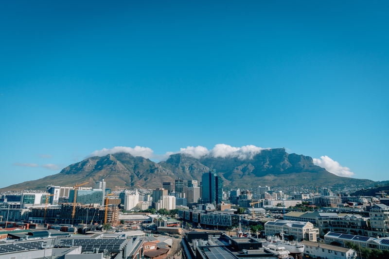 Table Mountain over Cape Town