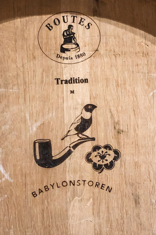 Boutes Barrel Lid Branding Detail