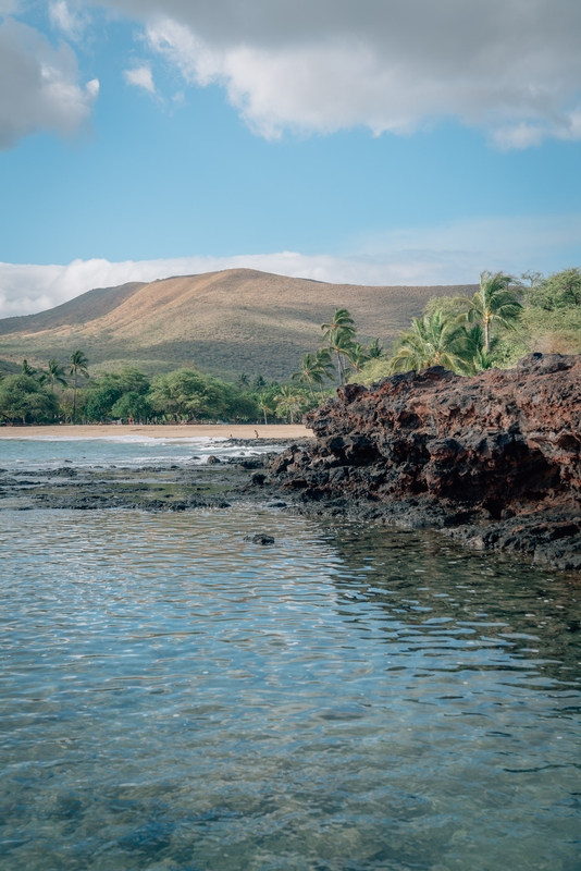 Looking Back toward Hulopoe Beach