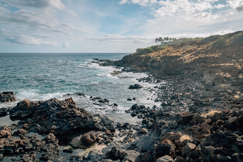 The Dramatic Coastline Along Lanai 2