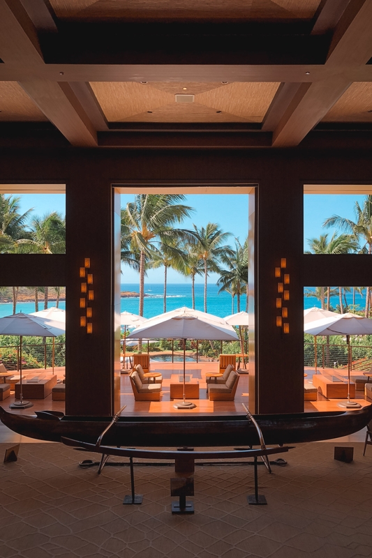 Coastal Luxury Resort Interior View