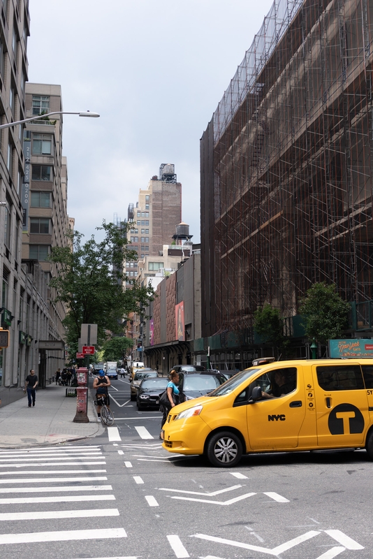 Taxis on 7th Avenue