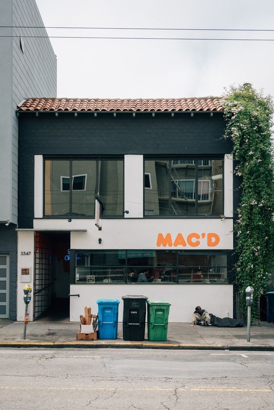 A Homeless Guy and Gourmet Mac and Cheese in San Francisco