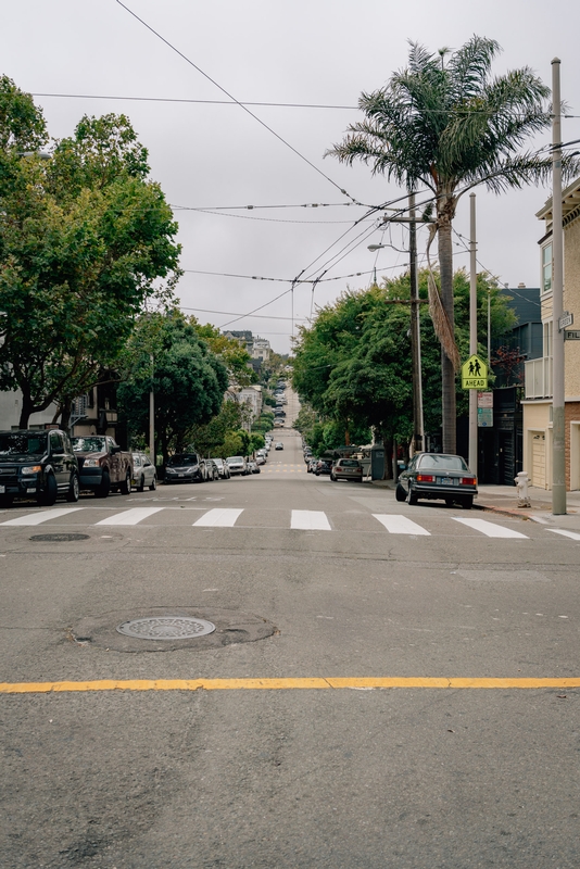 Broadway in Pacific Heights San Francisco