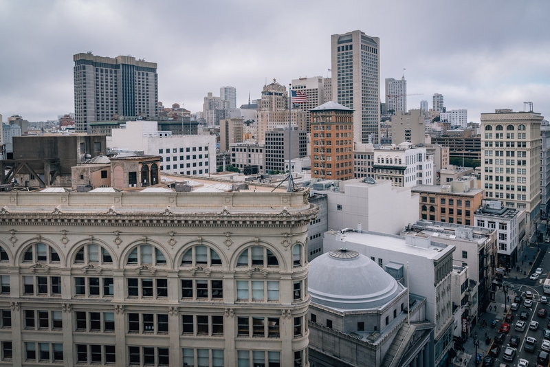 Overlooking Union Square San Francisco