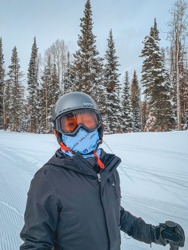 Jessica on Ski Day 2