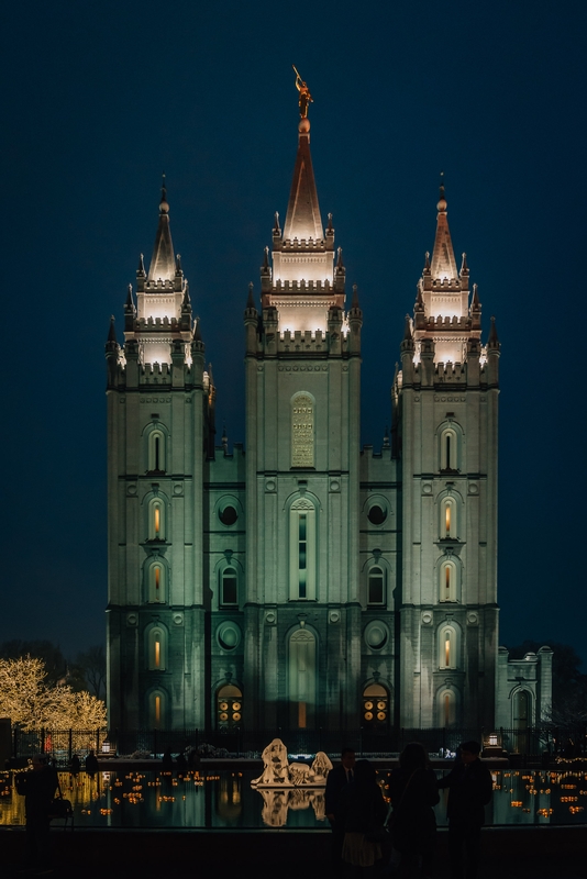 The Temple at Night