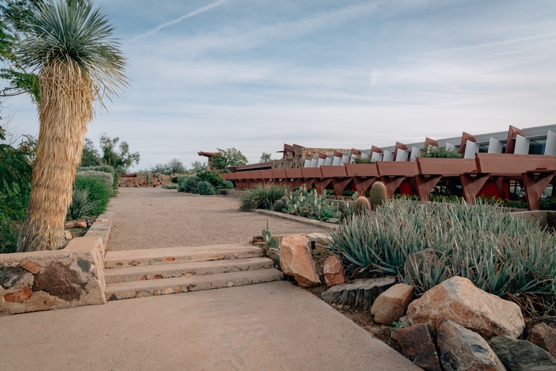 The Teaching Pavillion at Taliesen West