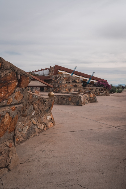 Walking into Taliesen West