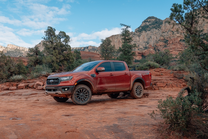 Filming a Commercial for a Ford Ranger Pickup