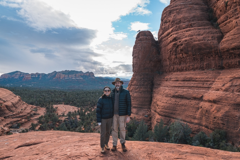 Jessica and Kris at the Canyon