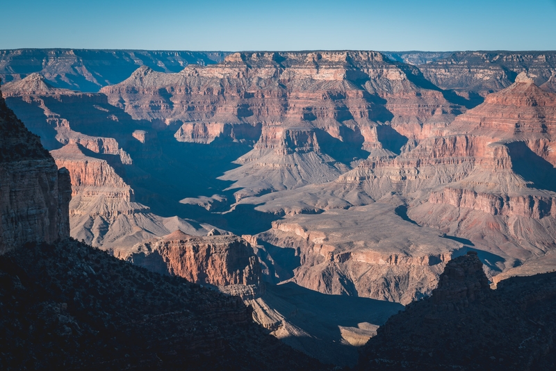 Colorado River Through Grand Canyon Depths