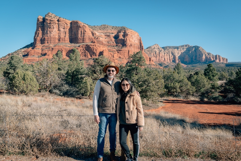 Kris and Jessica Sightseeing Around Sedona