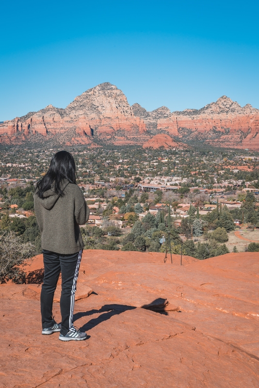 Overlooking Sedona
