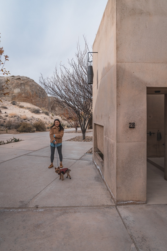 Jessica and Suki at Amangiri