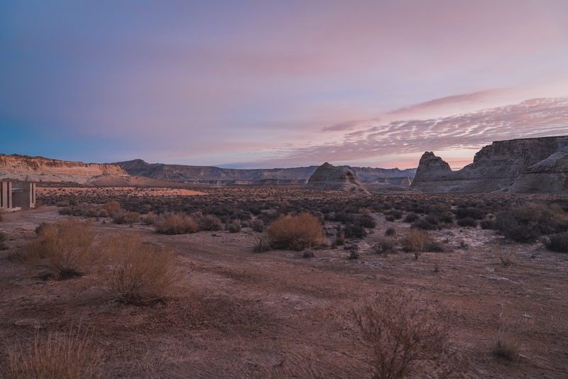 Purple Sunrise over Southern Utah