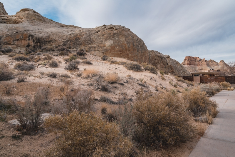 The Encroaching Landscape at Amangiri