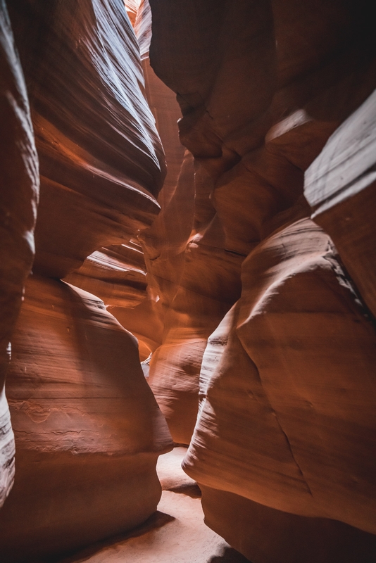 Touring Upper Antelope Canyon