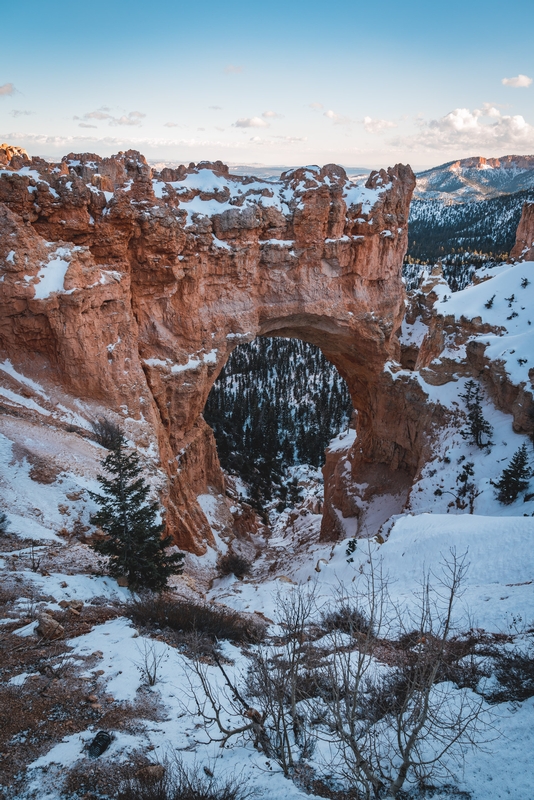 The Natural Bridge at Bryce Canyon