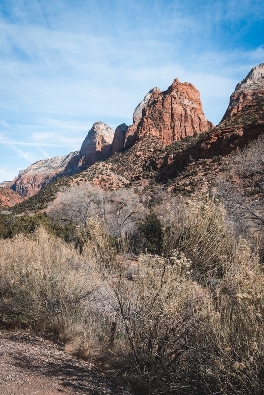 Entering Zion National Park 2