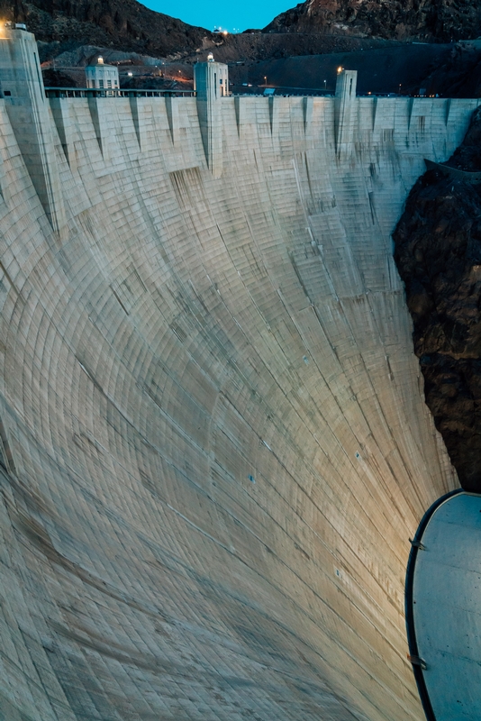 The Hoover Dam at Sunset 3