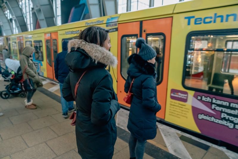 Boarding the Train