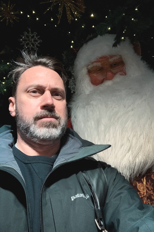 Selfie With Santa At Berlin Market