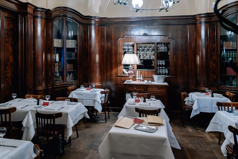 The Dinig Room at Cafe Einstein Stammhaus was featured in the fi