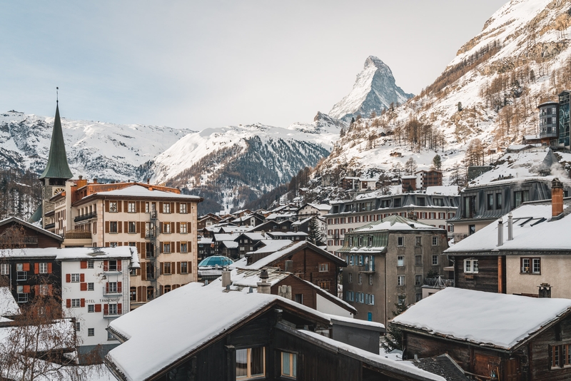 Zermatt in Late Morning