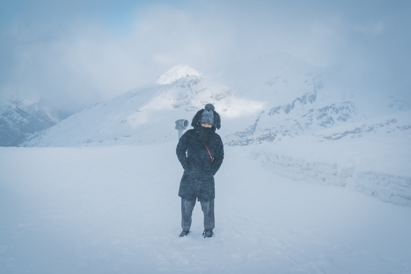 Enjoying the Blizzard