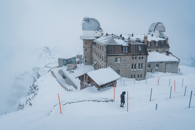 Jessica Hikes Above Gornergrat