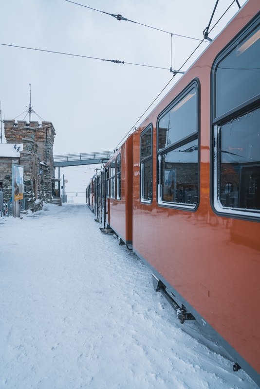 The Mountain Train back to Zermatt