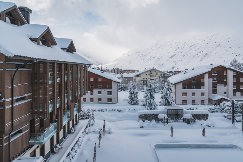 Overlooking Andermatt