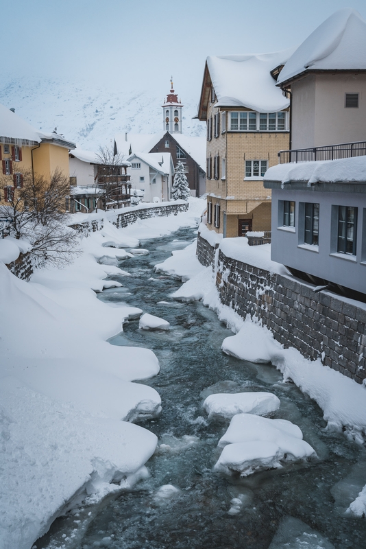 The River Running Through Andermatt