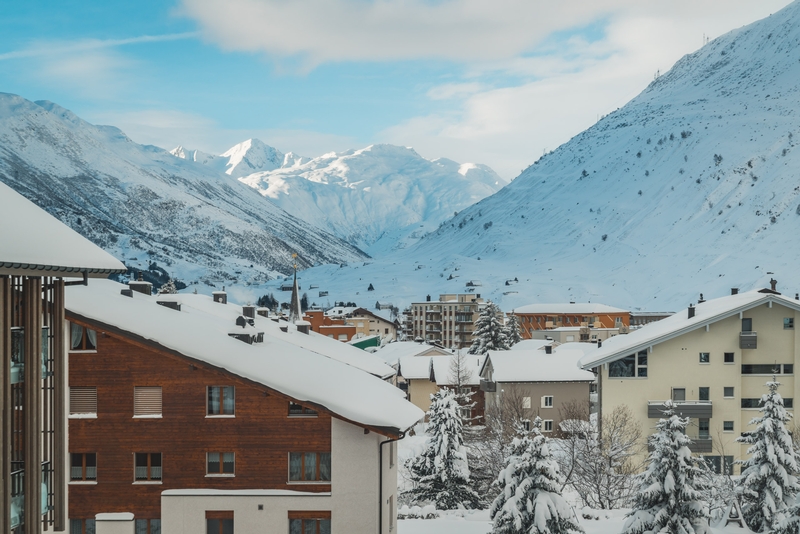 First Morning in Andermatt