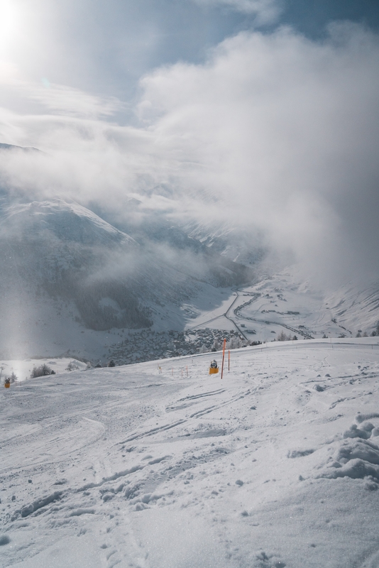 Overlooking Andermatt - Tall