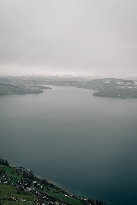 Overlooking Lake Lucerne