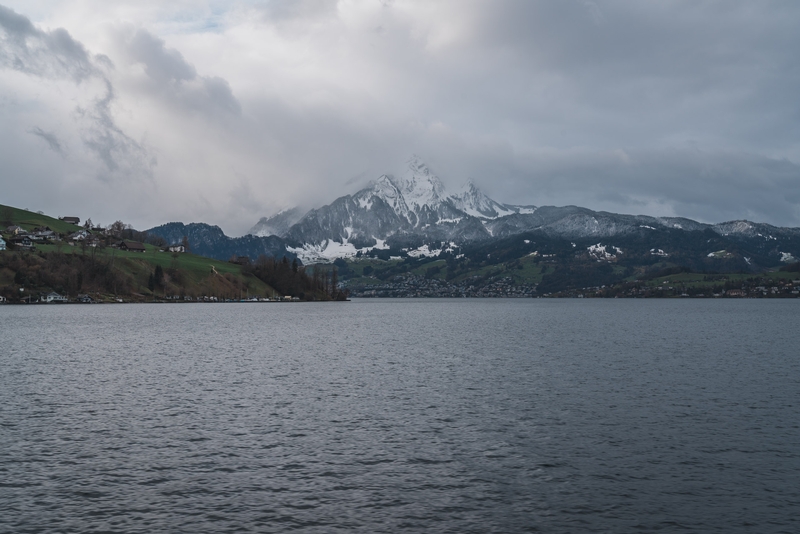 Mount Pilatus Over the Lake