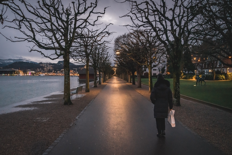 Walking Lucerne at Night